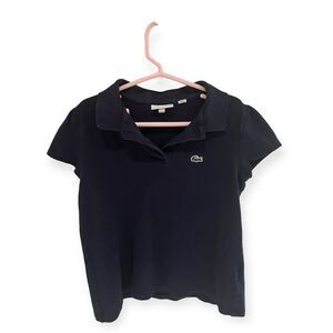 Bundle of Two Lacoste Girls Classic Short Sleeve Piqué Polo Shirt, 10Y